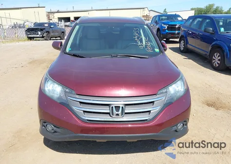2013 Honda Cr-V Ex-L z USA, uszkodzony, nr VIN 5J6RM4H76DL081461